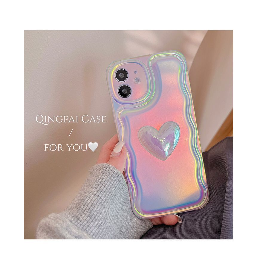Heart Hologram Phone Case