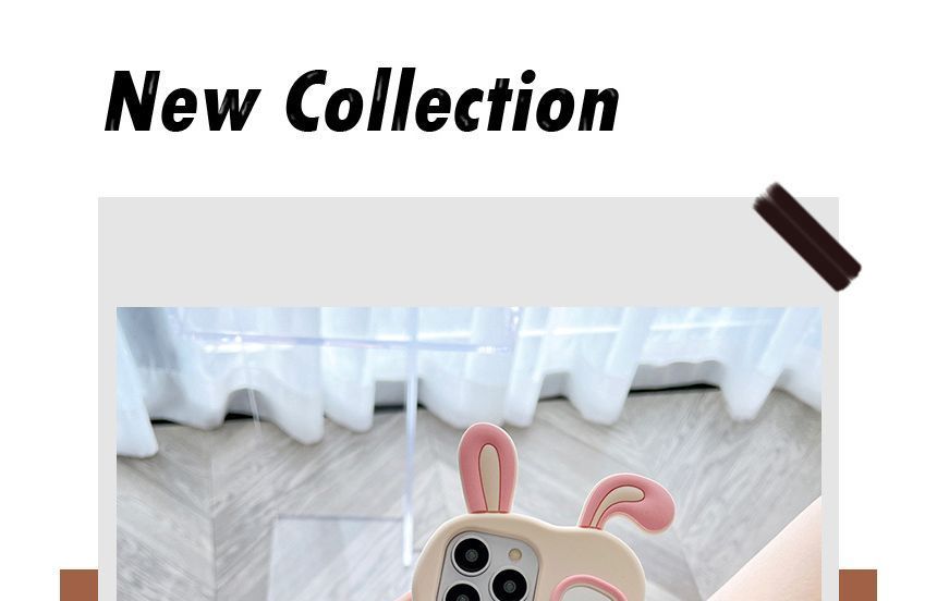 Case Mirrored Rabbit Phone