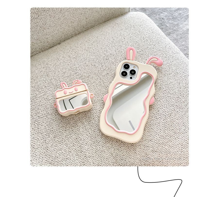 Case Mirrored Rabbit Phone