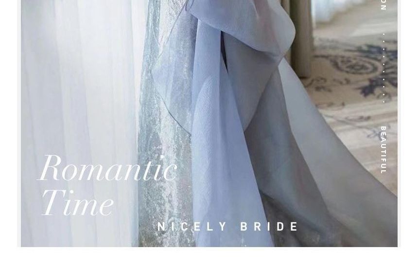 Mermaid Off-Shoulder Paneled Lace Gown Evening