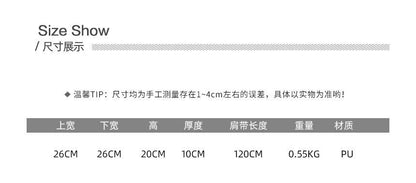 Faux Bag Leather Shoulder