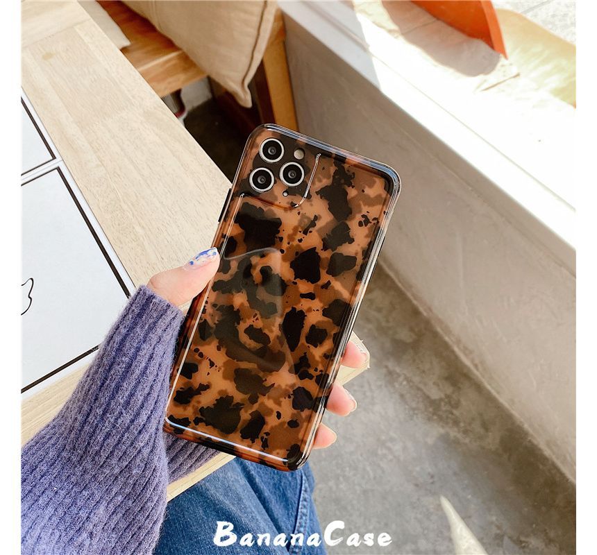 Case Print Phone Leopard