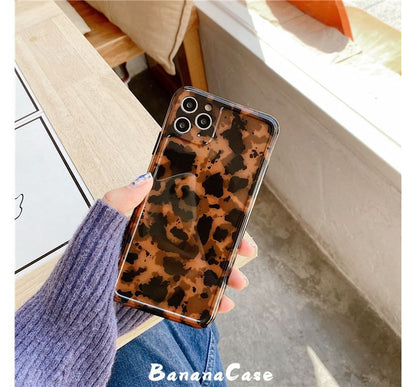 Case Print Phone Leopard