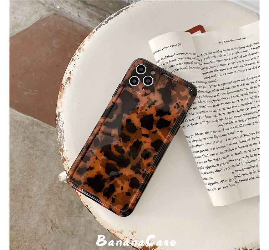 Case Print Phone Leopard