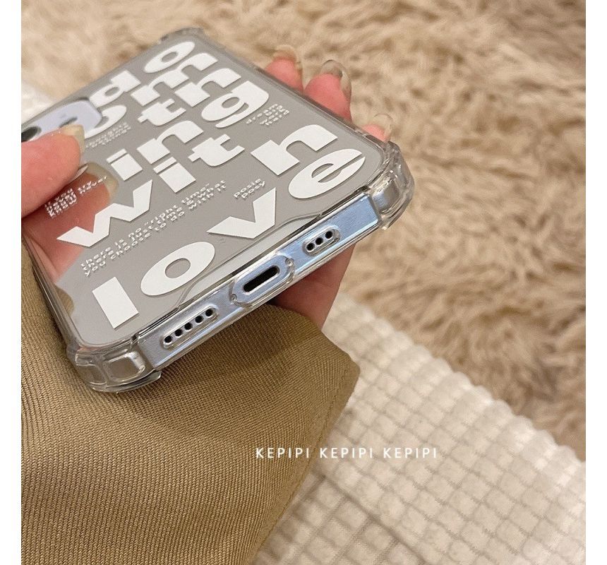 Mirrored Phone Lettering Case