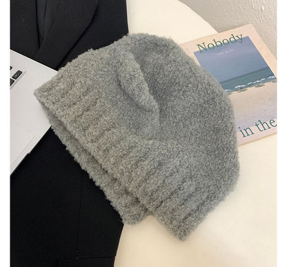 Bear Ear Knit Hat