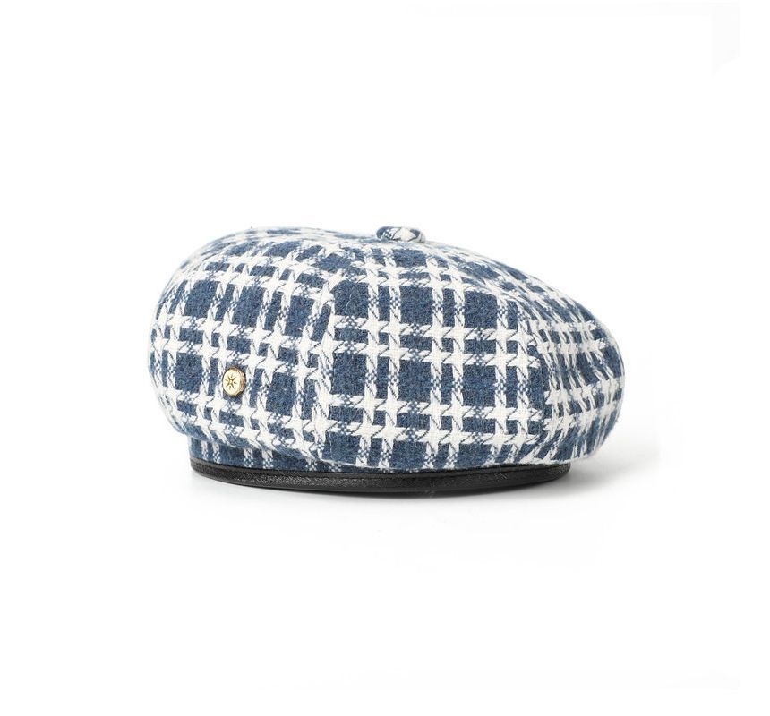 Beret Plaid Hat