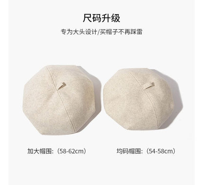 Beret Plain Hat