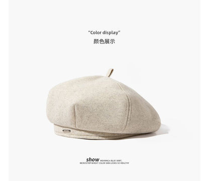 Beret Plain Hat