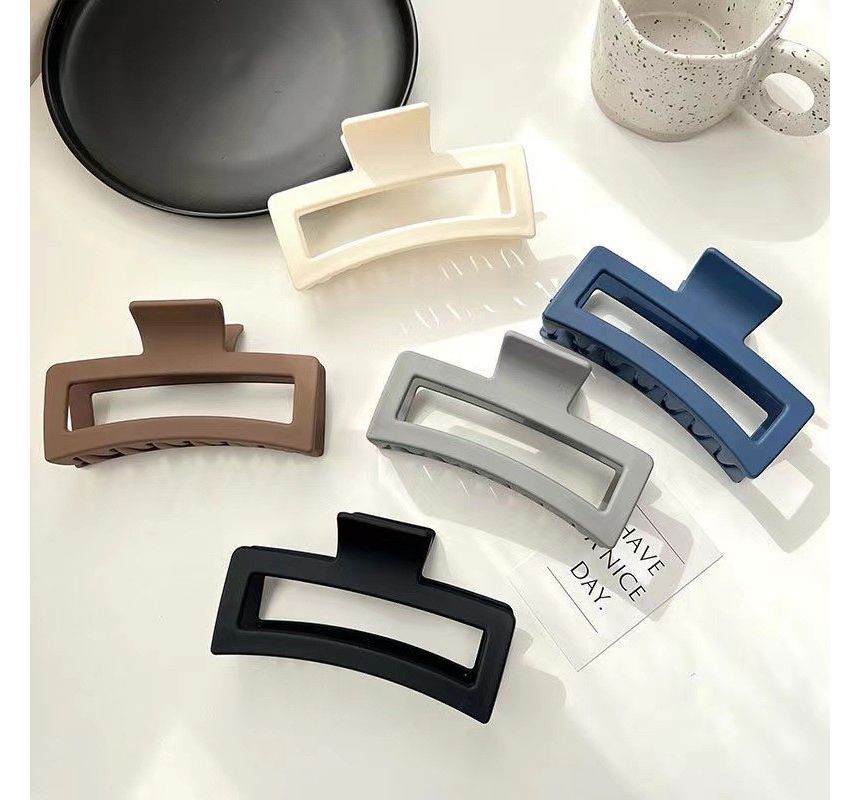 Matte Plastic Hair Clamp