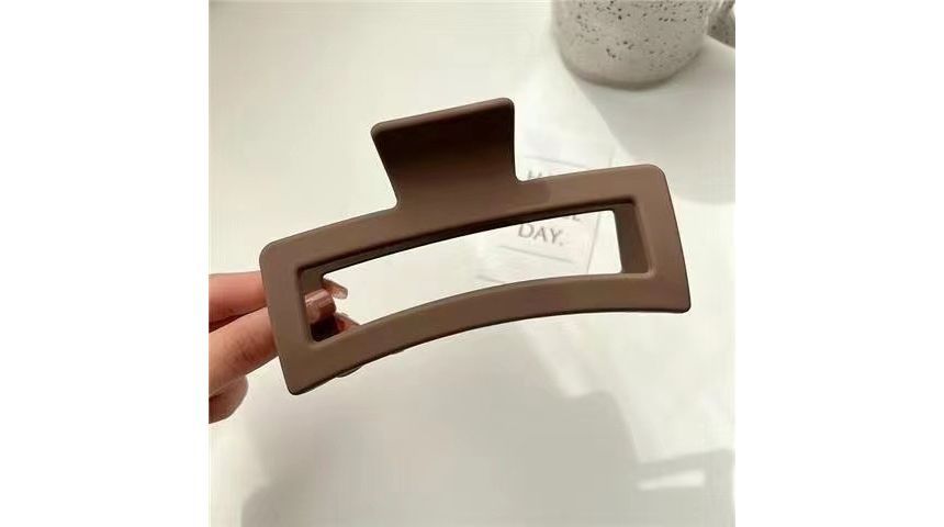 Matte Plastic Hair Clamp