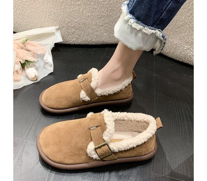 Fluffy Moccasins Trim