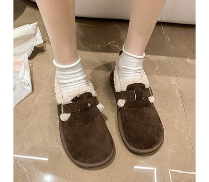 Fluffy Moccasins Trim