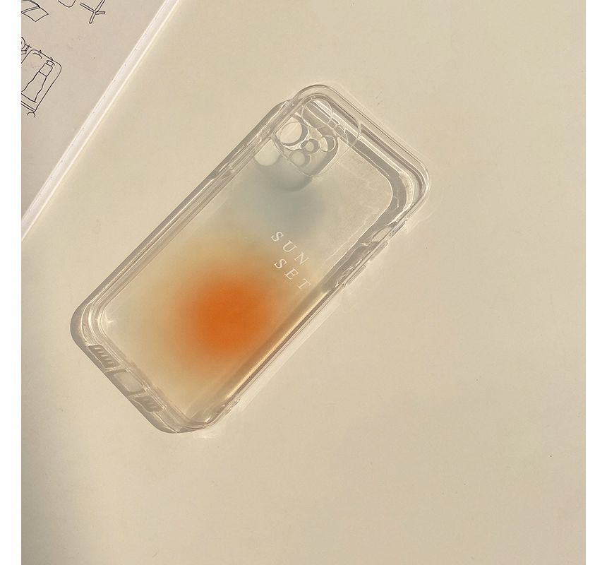 Case Gradient Phone Transparent