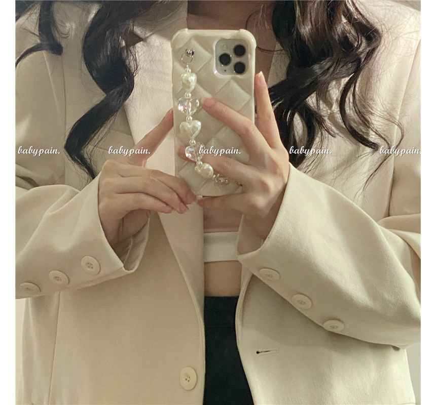 Chain Case Heart Phone