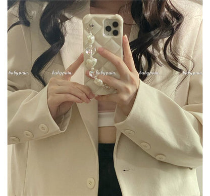 Chain Case Heart Phone