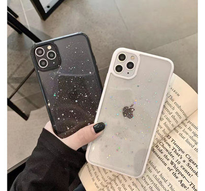 Leaf Gold Case Phone Transparent