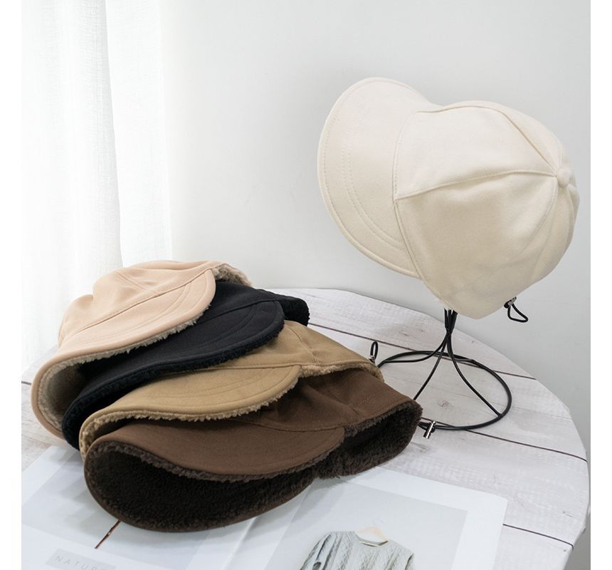 Plain Bucket Hat Chenille