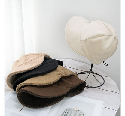 Plain Bucket Hat Chenille