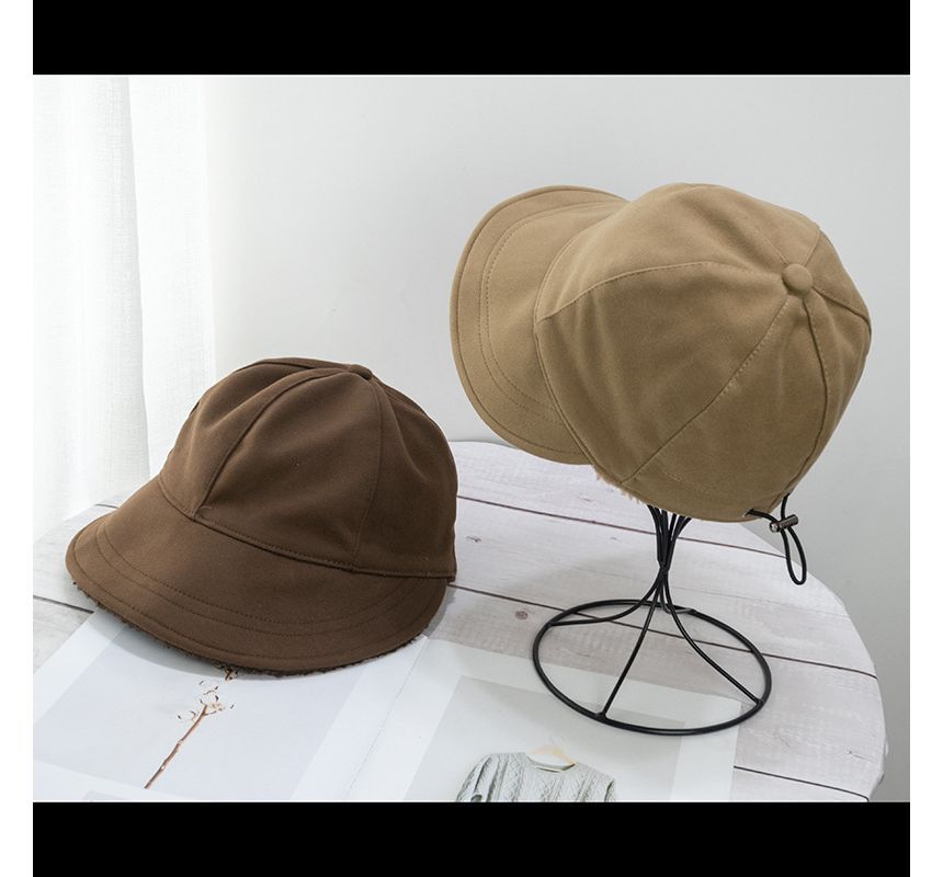 Plain Bucket Hat Chenille