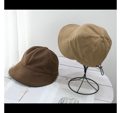 Plain Bucket Hat Chenille
