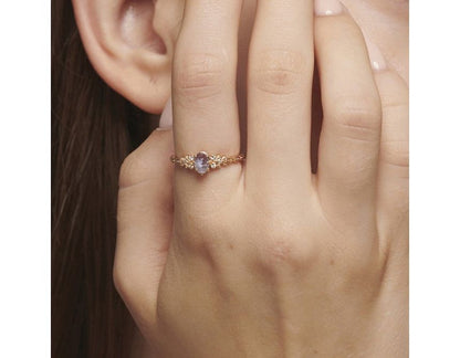 Ring Necklace Gemstone /