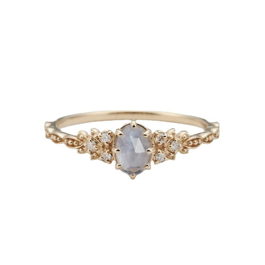 Ring Necklace Gemstone /