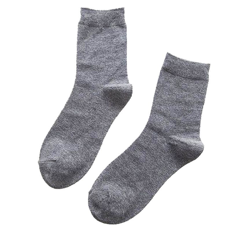 Set of 4: Plain Socks