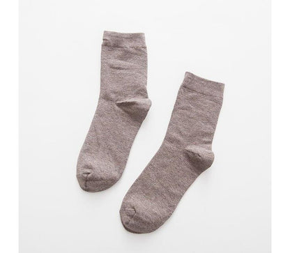 Set of 4: Plain Socks