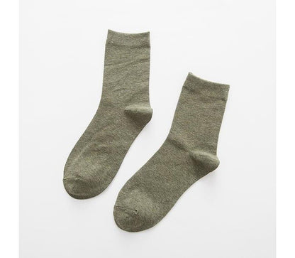 Set of 4: Plain Socks