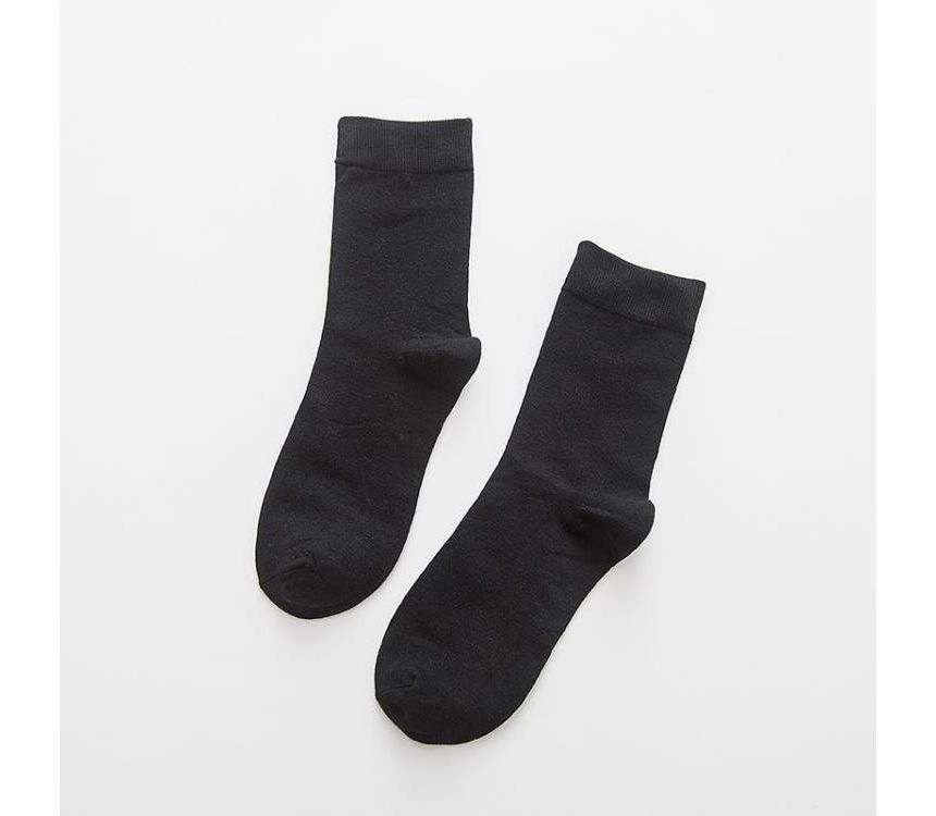 Set of 4: Plain Socks