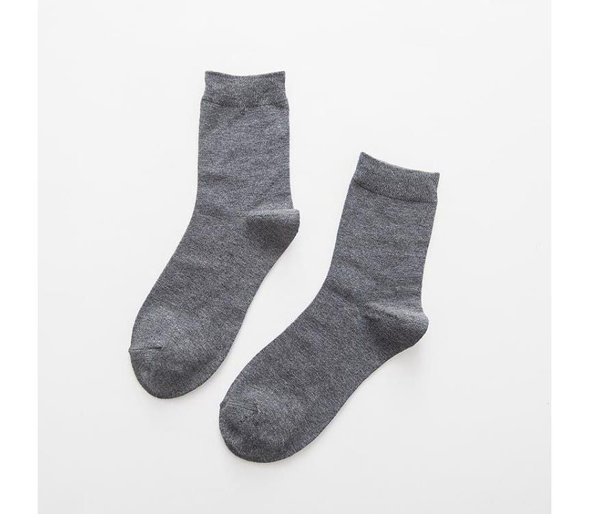 Set of 4: Plain Socks