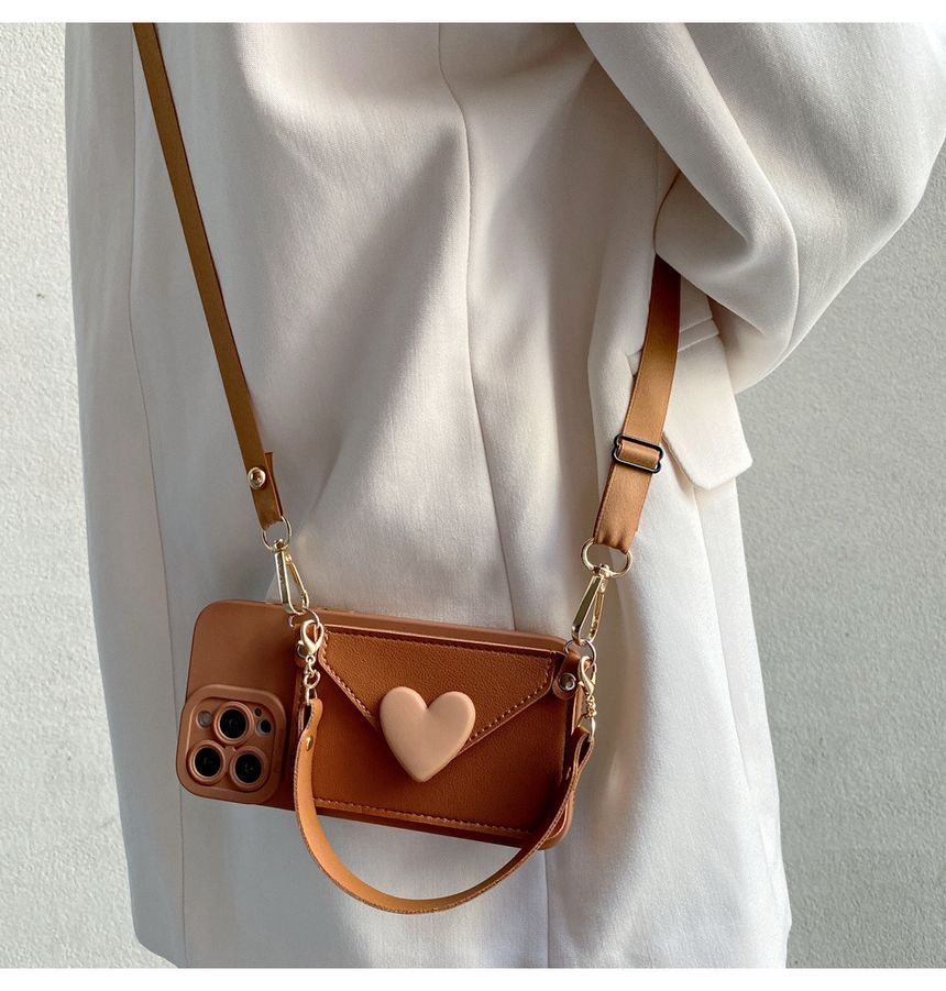 Heart Card Holder Phone Case