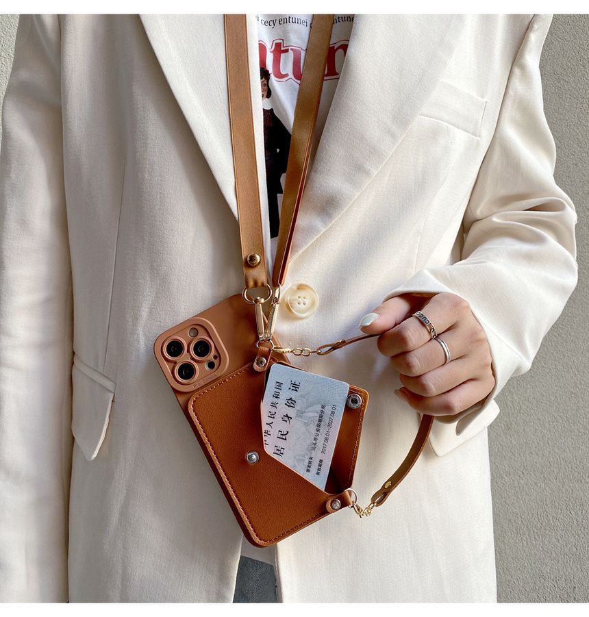 Heart Card Holder Phone Case