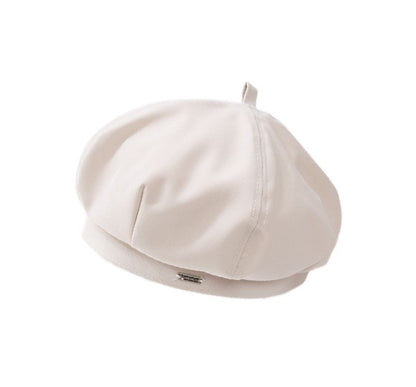 Metal Tag Plain Beret
