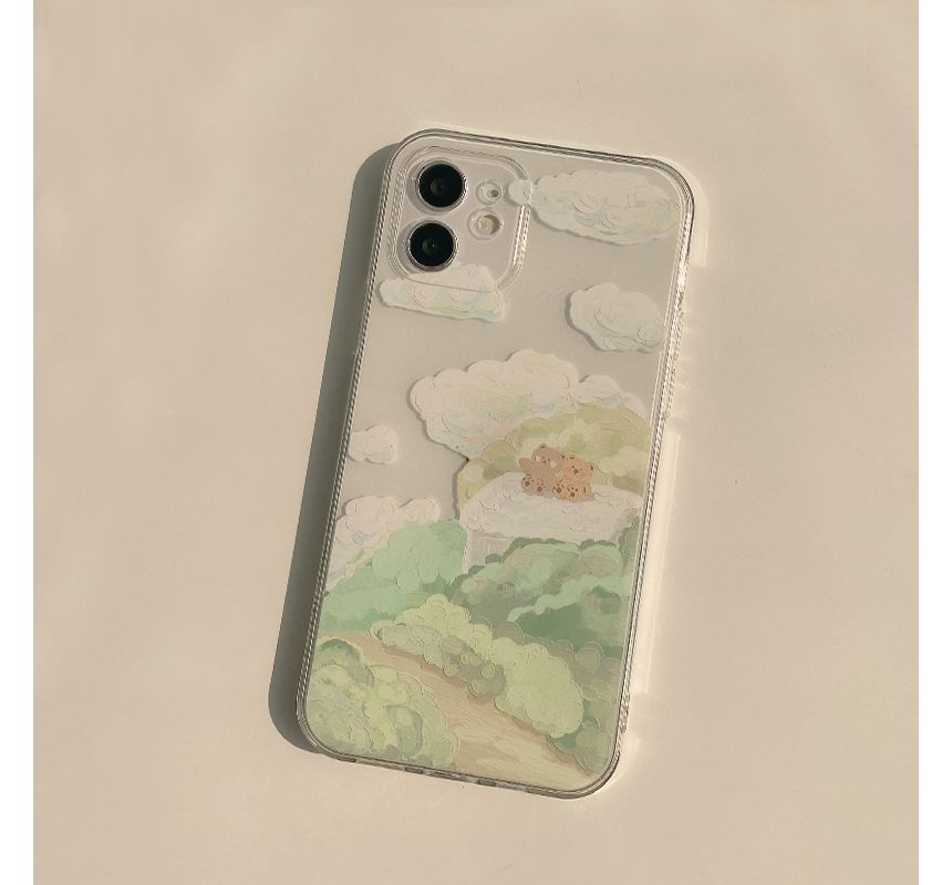 Phone Transparent Case Scenery