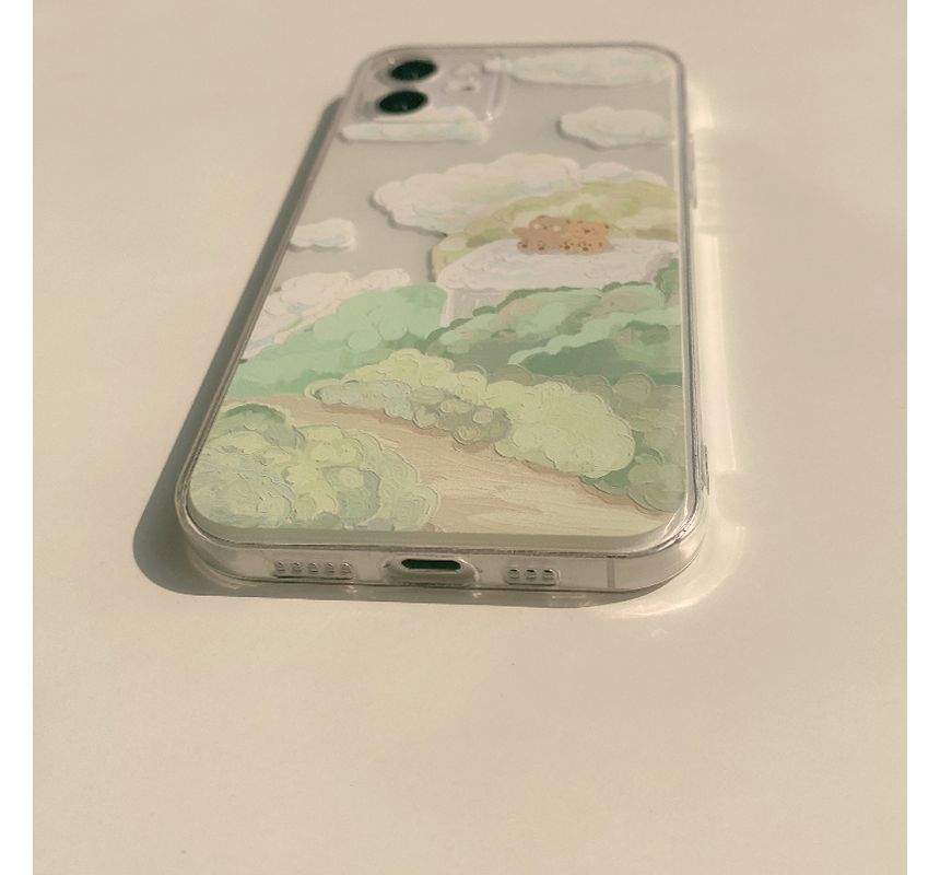 Phone Transparent Case Scenery