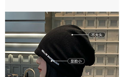 Knit Lettering Beanie