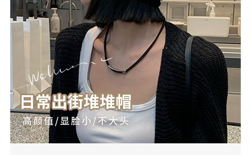 Knit Lettering Beanie