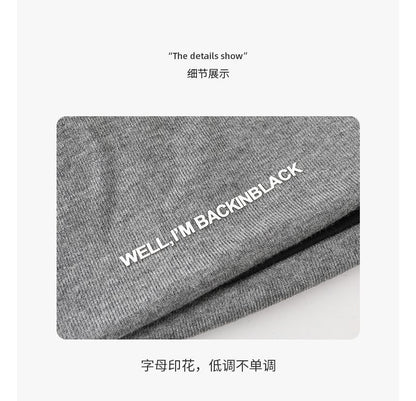 Knit Lettering Beanie