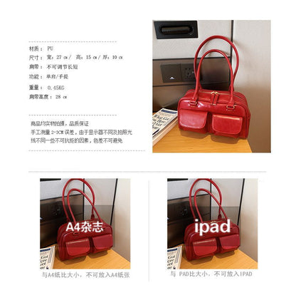 Leather Faux Bag Shoulder