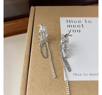 Cuff Butterfly Chained Ear