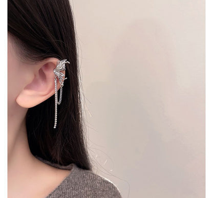 Cuff Butterfly Chained Ear