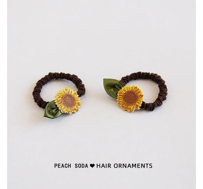 Sunflower Hair Tie