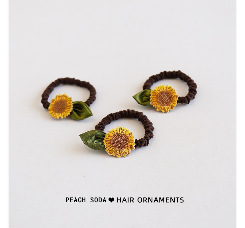 Sunflower Hair Tie