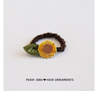 Sunflower Hair Tie