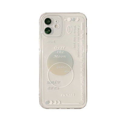 Lettering Phone Transparent Case