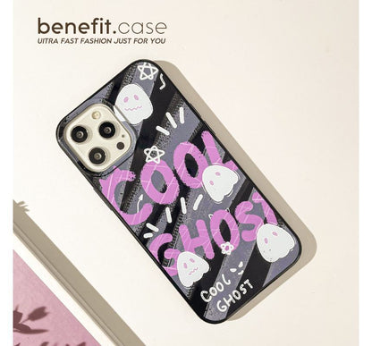 Case Lettering Ghost Phone