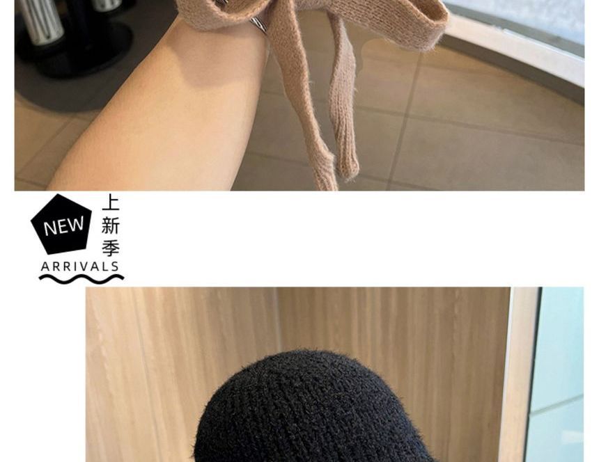 Beanie Knit Bow
