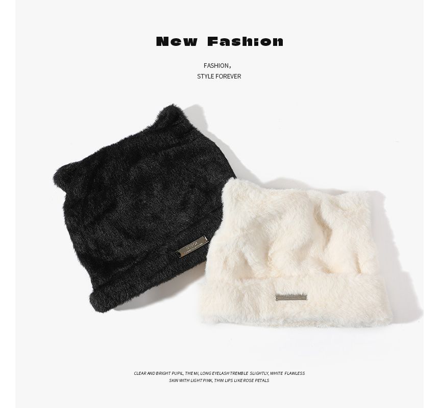 Beanie Fluffy Bear Ear